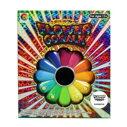 [ふるさと納税限定セット]FLOWER GO WALK COLOR (Rainbow)カード2パック付き