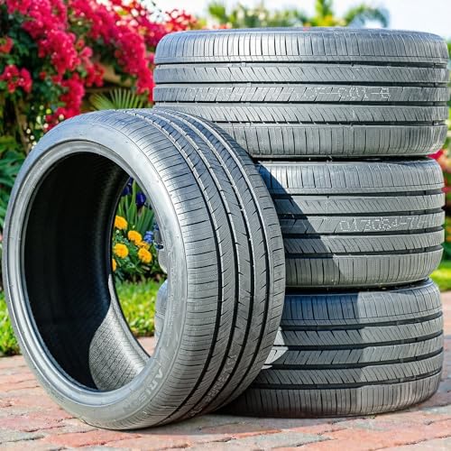 Set of 4 (FOUR) Arisun Aggressor ZS03 All-Season Truck/SUV High Performance Radial Tires-245/45R19 245/45ZR19 245/45/19 245/45-19 102W Load Range XL 4-Ply BSW Black Side Wall UTQG 460AA