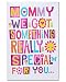 American Greetings Mommy Mother's Day Card from Kids with Foil