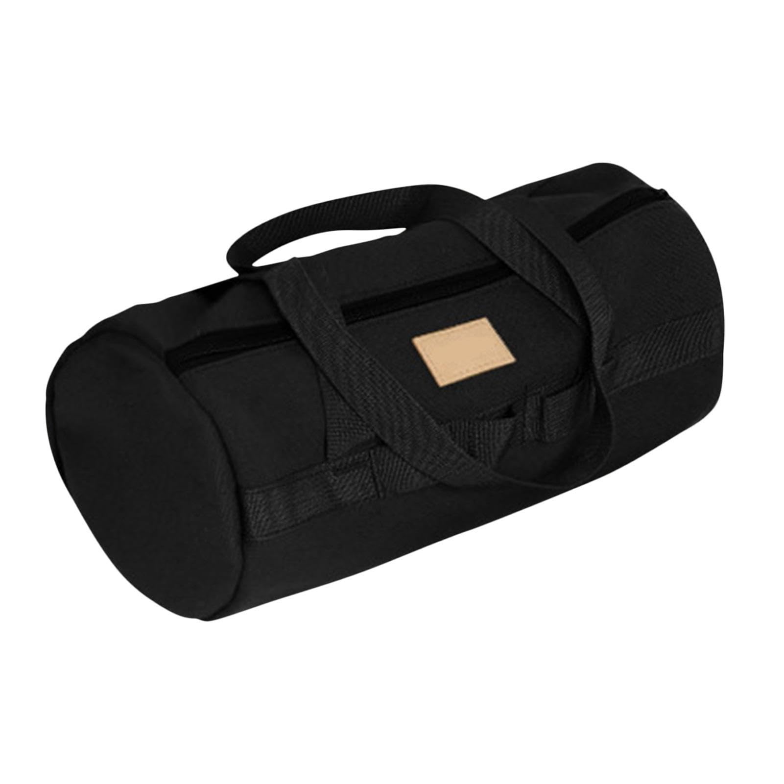 Tent Stakes Storage Bag Double Layer Canvas Bag Camping Tent Peg Nail Storage Bag Tent Pegs Pouch Pouch Utility Tote Bag for Ground Nails for Awning Outdoor Camping