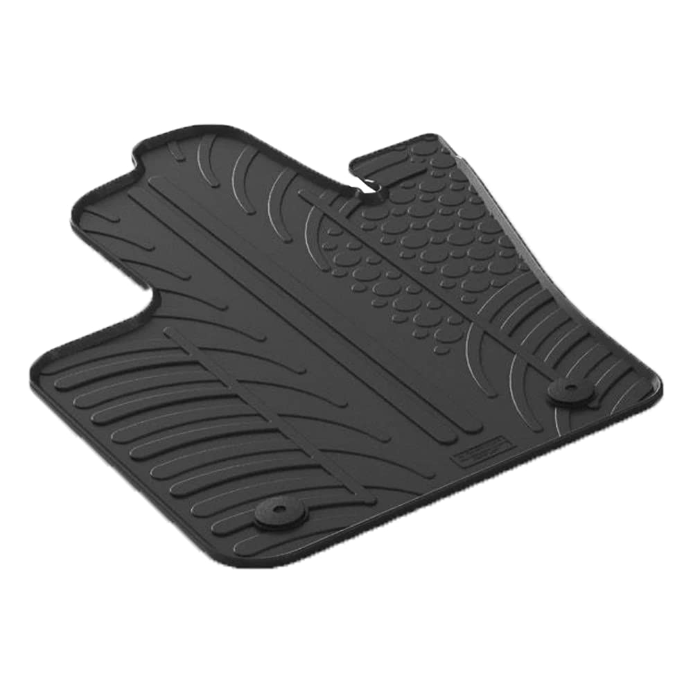 Gledring GL 0576 Zestaw gumowych dywaników samochodowych kompatybilny z Fiatem 500X 2015 - i Jeep Renegade po 02/2015 - profil (T 4-częściowy + klipsy montażowe)