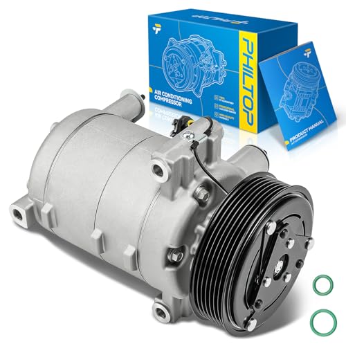 Image of PHILTOP C1857 Air Conditioner AC Compressor with Clutch for Nissan Frontier 2018-2019, 2005-2017 4.0L,Xterra 2005-2015
