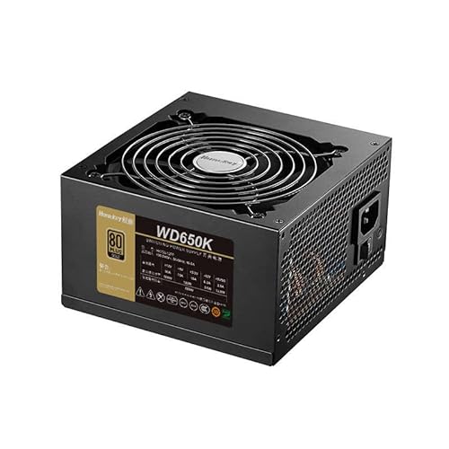 PSU per alimentazione elettrica muta dellalimentazione 650W della console di gioco di tensione delloro 80plus WD650K