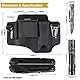 VIPERADE PJ36 Multitool Scheide Lederscheide,EDC Taschen Organizer für Herren für Leatherman Multitool,Taschenlampenhalter und Stifthalter,EDC Gürtel Organizer mit Schlüsselhalter (Schwarz)