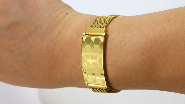 Pulsera ajustable con motivo deportivo para hombres miniatura 7
