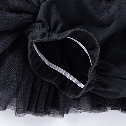 Baby Girls Tutu Skirt, Infant Tulle Tutus, Newborn Soft Skirts For Toddlers Black #TOP4