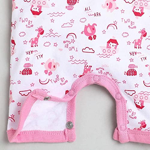 Image of EIO New Born Baby Sleep Suit Romper Body Suits Jump Suit for Boys and Girls Pack of 3