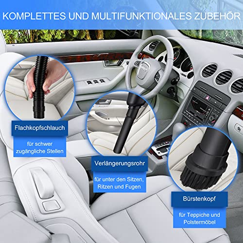 Aspirateurs à Main sans Fil 8500Pa, 120W Mini aspirateur de Voiture Portable, Petit, Rechargeable, Aspiration réglable, Chargement USB, pour Voiture/Maison/Poils d'animaux - Image 4
