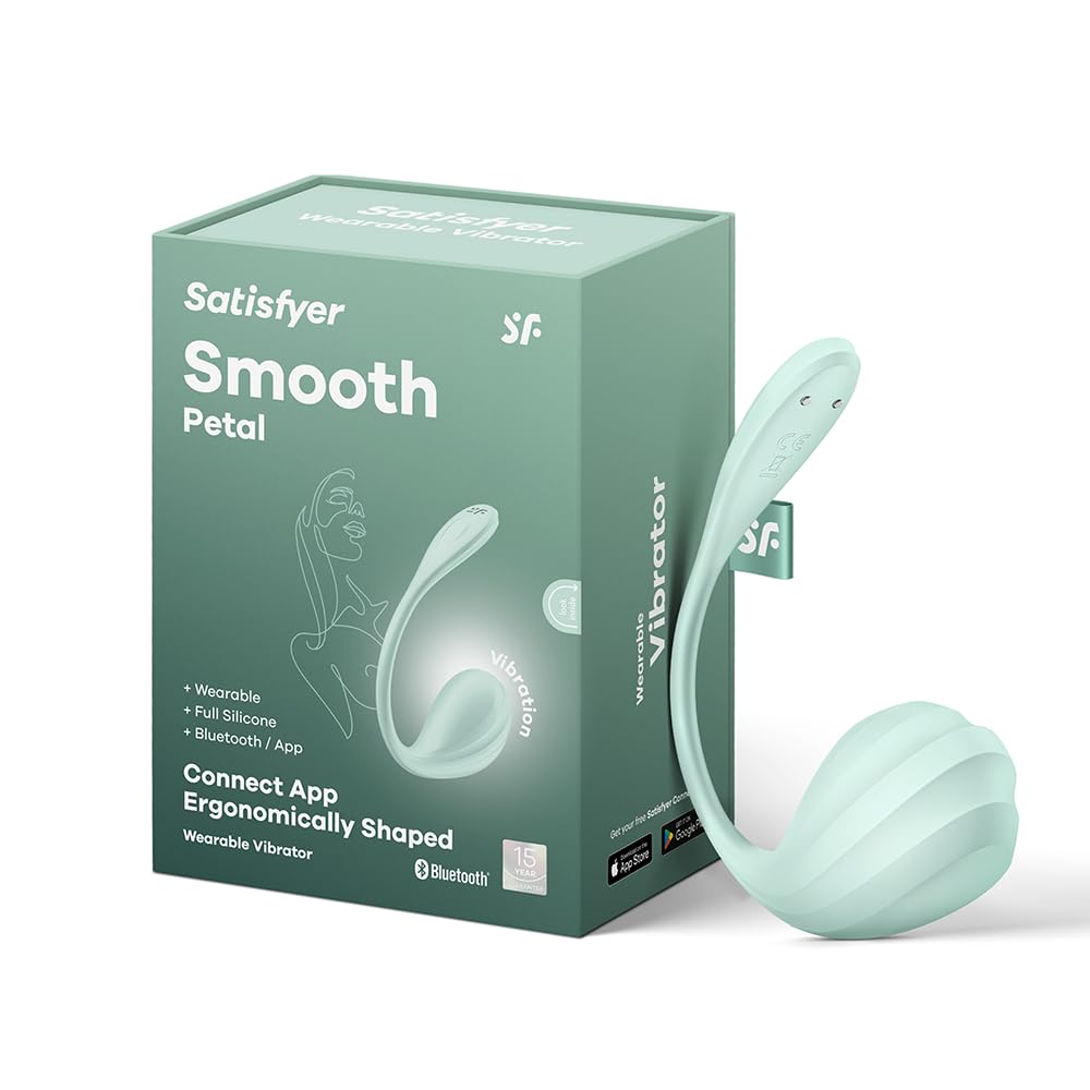 Satisfyer Smooth Petal Vibromasseur Connect App Portable | Rechargeable