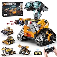 Hapikids Robot Toy, Toys for 6-12 Year Old Boy Girl Gift for 6 7 8 9 10 Year Olds Boys Toys Age 7 8 9 10 Science Kits for Kids Age 6 7 8 Birthday Presents Building Toys Easter Gift 646 Pcs