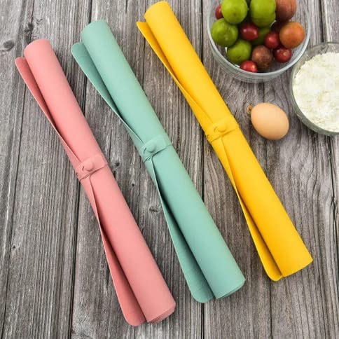 Extra Large Kitchen Tools Silicone Pad, Silicone Baking Mat, Non Slip Silicone Pastry Mat Extra Thick Non Stick Baking Mat, Multifunctional Kitchen Tools, Dishwasher Safe. (A) #TOP5