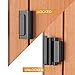 2Pack Home Security Door Lock,Child Safety Door Reinforcement Lock with 3