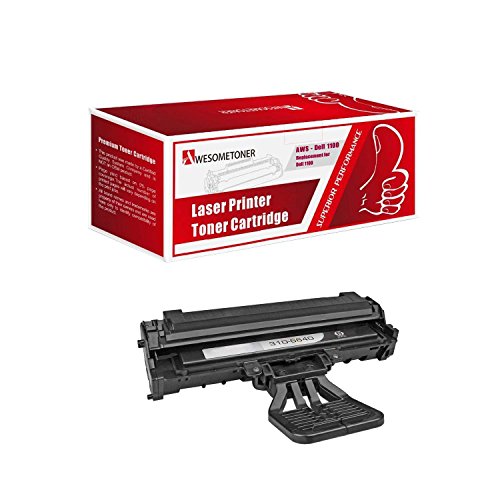 Awesometoner Dell 1100 Toner Cartridge Yield 2000 Compatible D1100TD