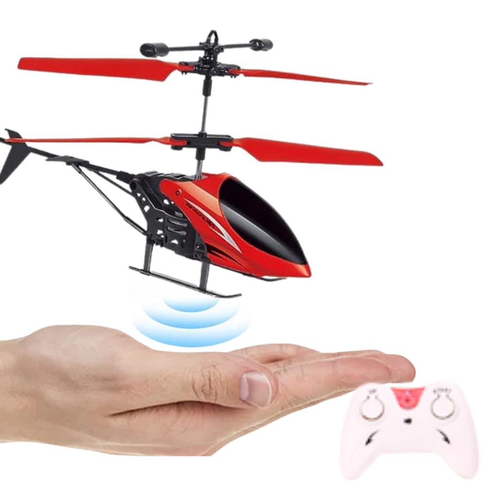 See full amazon price history chart for KRIMION® Toy Plastic Helicopter Remote Control Helicopter for 6 + Years Boys Indoor and Outdoor Helicopter, Palm Sensing Helicopter with led Lights (Pack of 1) (62red) KRIMION® Toy Plastic Helicopter Remote Control Helicopter for 6 + Years Boys Indoor and Outdoor Helicopter, Palm Sensing Helicopter with led Lights (Pack of 1) (62red) (B0D2NLHSV2) Amazon Price History, Amazon Price Tracker