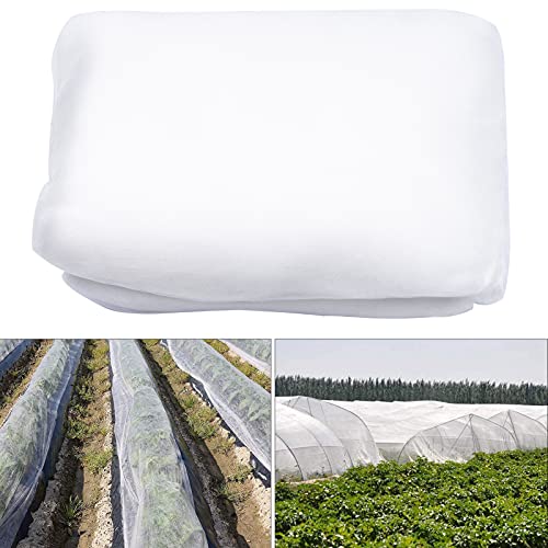 Unnosin Red de Insectos Ultra Fina (2,4 × 7,3 m), Red de Protección de Vegetales para Plantas de Jardín, Apto para Invernaderos de Jardín Cover