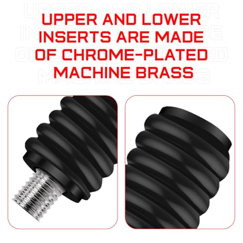 Image of SS-3H Black CB Antenna Spring Mount, Black Heavy Duty Stainless Steel CB Spring Fit for Up to 60 inch Long Standard 3 /8 inch x 24 Threads Mobile /in-Vehicle CB Radio Antenna Mount