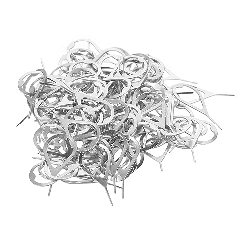 iplusmile 100 Piezas Extractor De Tarjeta Sim Pin De Apertura De Sim Extractor De Chip De Teléfono para USA Uso Diario