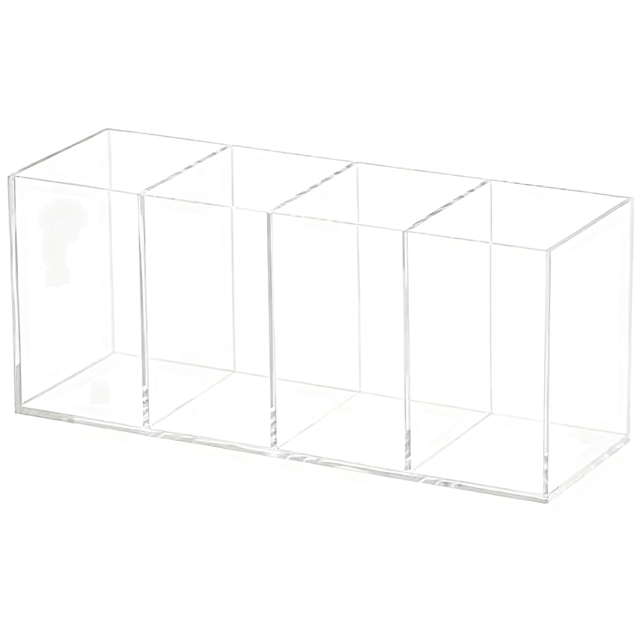 Zambuph Trendy Acrylic Pencil Holder Hair Brush Organizer Features User-friendly With For Any Room Decor Holder For Party Sturdy