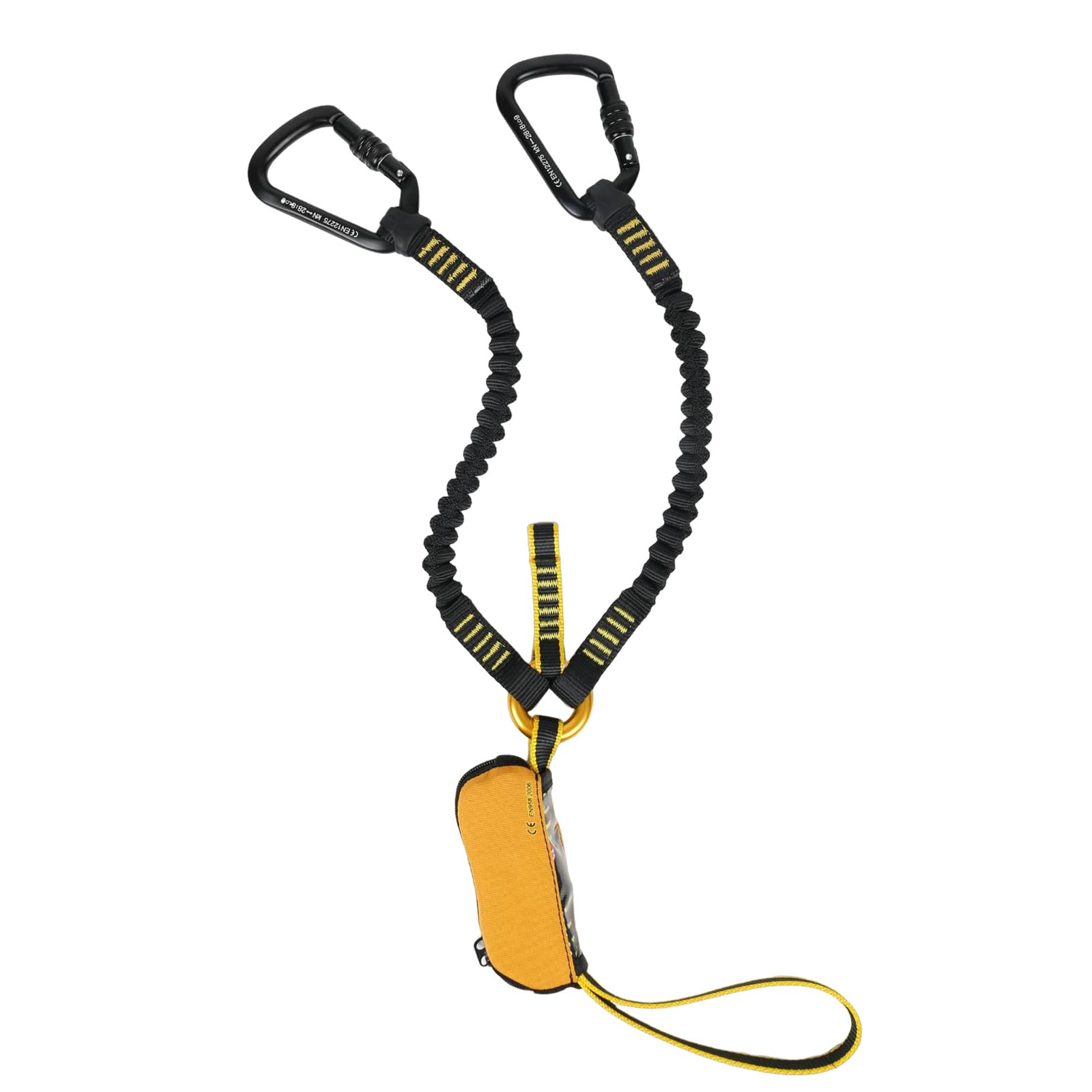 Set da arrampicata via ferrata, cinghia da arrampicata da uomo, attrezzatura da arrampicata