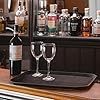 Argon Tableware Rectangular Non-Slip Serving Tray - 45 x 35cm - Black ...