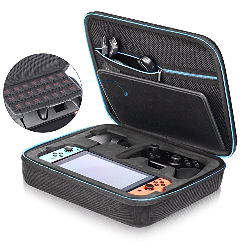 iAmer Funda para Nintendo Switch, Estuche para Nintendo Switch Consola, Adaptador AC,...