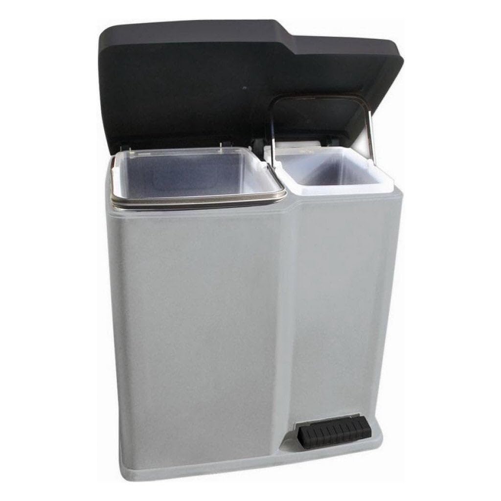 Curver, Pattumiera Duo, 21L, Pattumiera a Pedale