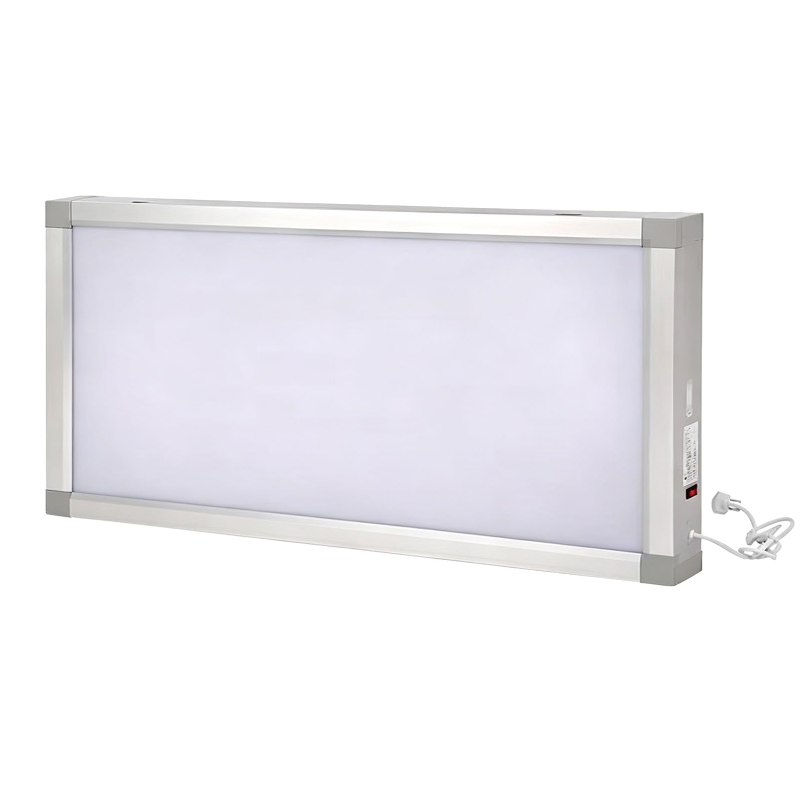Visore per Pellicole per Apparecchiature Mediche Lampada a Led per Pellicole Radiografiche Materiali: Lega di Alluminio e Acrilico per Cliniche, Ospedali e Laboratori(123x9.5x52cm/48.4x3.7x20.5in)