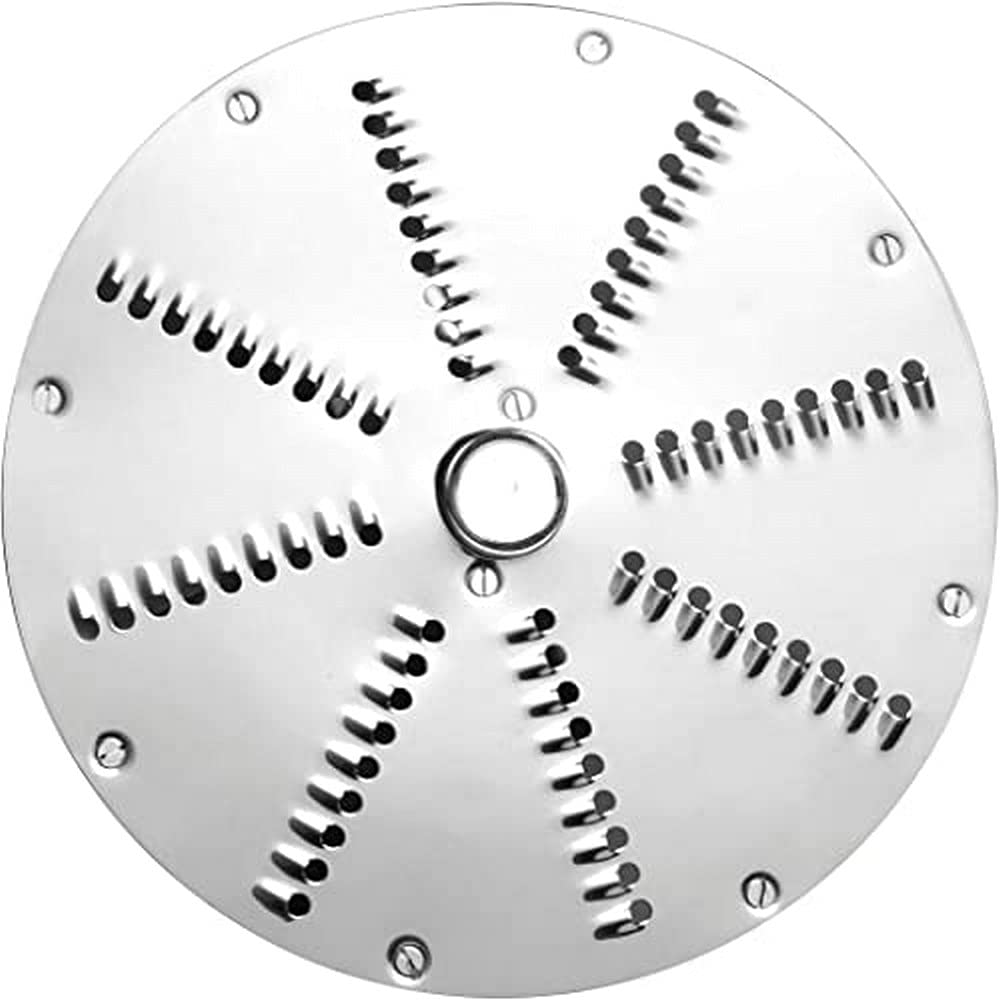 Lacor - Disco GRATTATO, Acciaio Inox, Grigio, 5 mm Qualità Professionale | Realizzato in acciaio inossidabile alimentare; alta resistenza alla corrosione e usura quotidiana in cucina