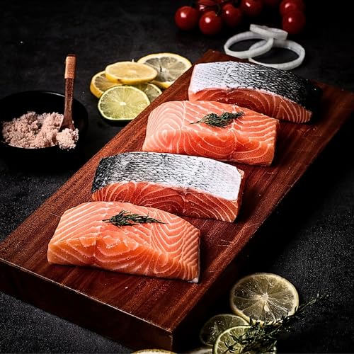 Serve by Hai Sia Frozen Norwegian Salmon portion Family Pack