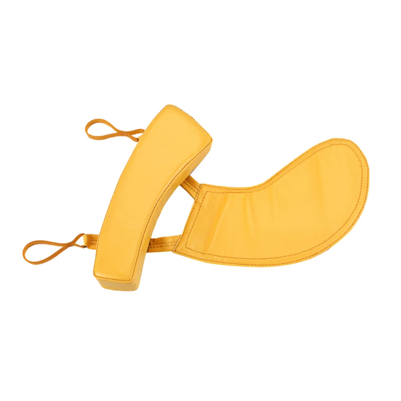 Cuscinetto per Violino B499 1/4 1/2 in Pelle di Pecora | Giallo, Traspirante e Confortevole, per Violino e Fiddle, Selezione Accurata Controlli Multipli