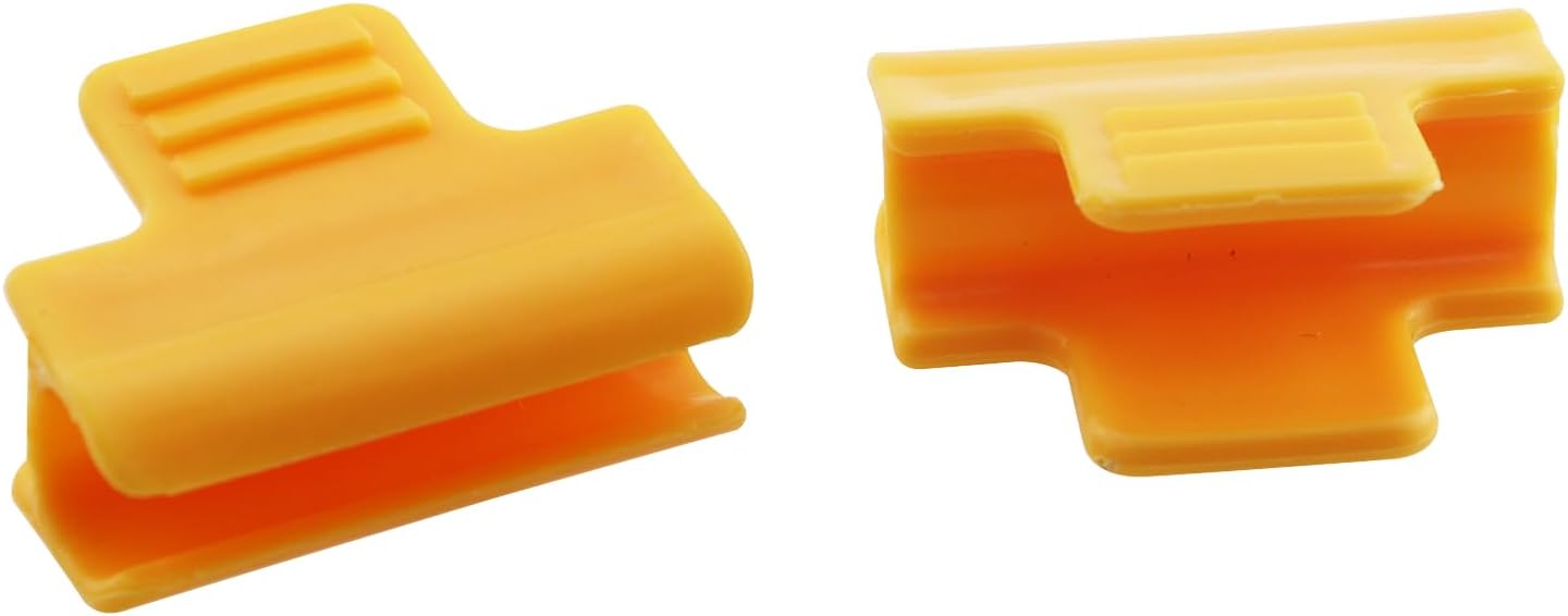 20PCS Greenhouse Accessories Gardening Supplies Plastic Film Clip Sunshade Net Pole Clamp Plastic Fixture Suitable for 11mm/12mm Pipe
