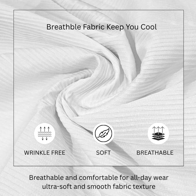 Image of GRECIILOOKS Men's Formal Button Down Shirt - Slim Fit Polycotton Shirt's for Men | Textured Full Sleeve| Business & Meeting Ready (Available in Plus Size)
