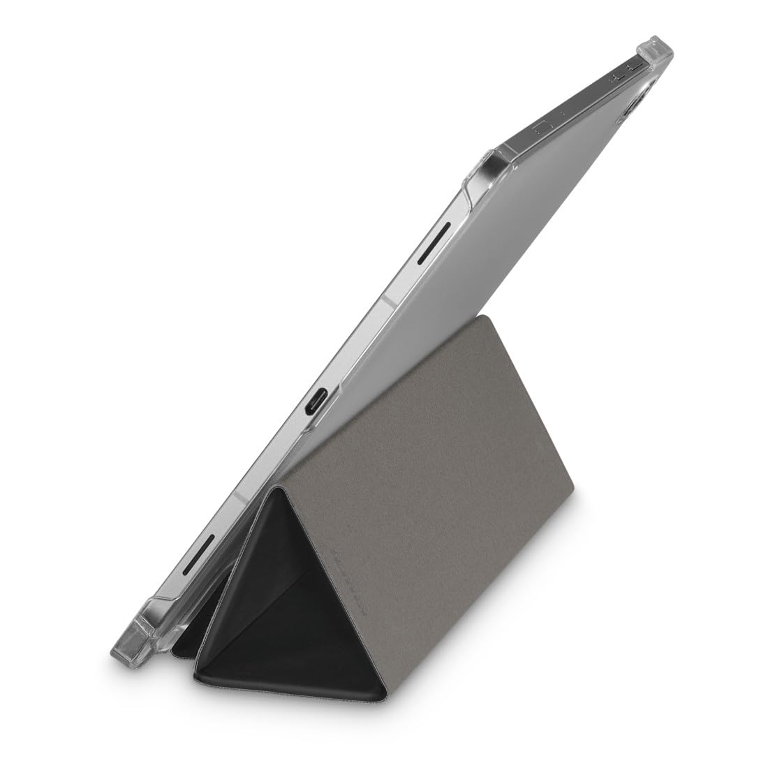 Hama Cover per tablet Samsung Galaxy Tab S11 (11), custodia protettiva Fold Clear, scomparti S Pen e penne, custodia a cavalletto, retro trasparente, standby automatico, magnetica, leggera, nero