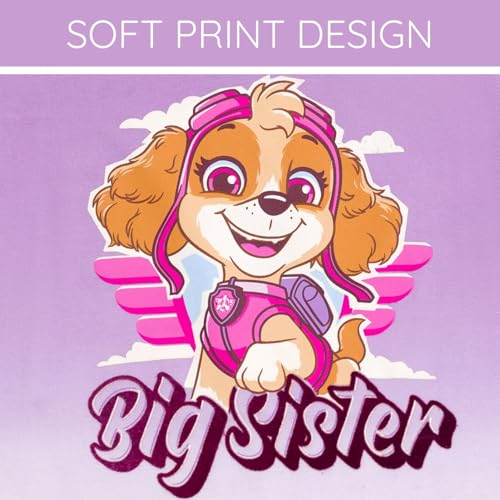 Paw Patrol Skye Big Sister Birthday Girls T-Shirt Toddler to Big Kid Sizes (2T - 10-12)3