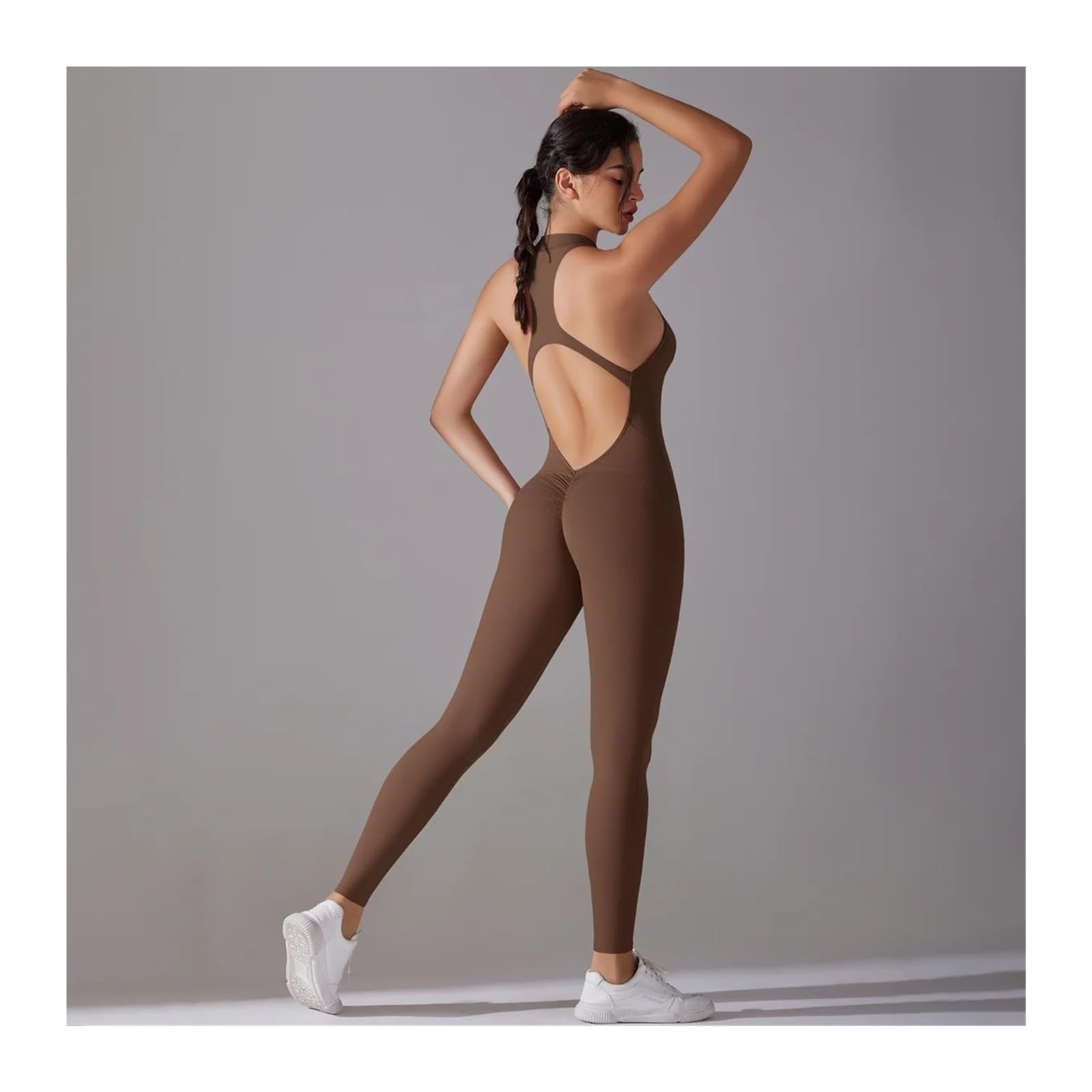 Mono de yoga Body deportivo for mujer, control de abdomen, levantamiento glúteos, moldeador cuerpo, traje yoga, gimnasio for para mujer