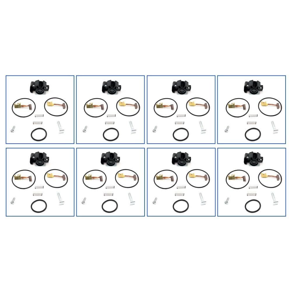 Motorcycle Starter Motor Carbon Brushes Repair Kit Engine Parts 79240001000 for SXF FC FE ECF MCF(1 Kit)