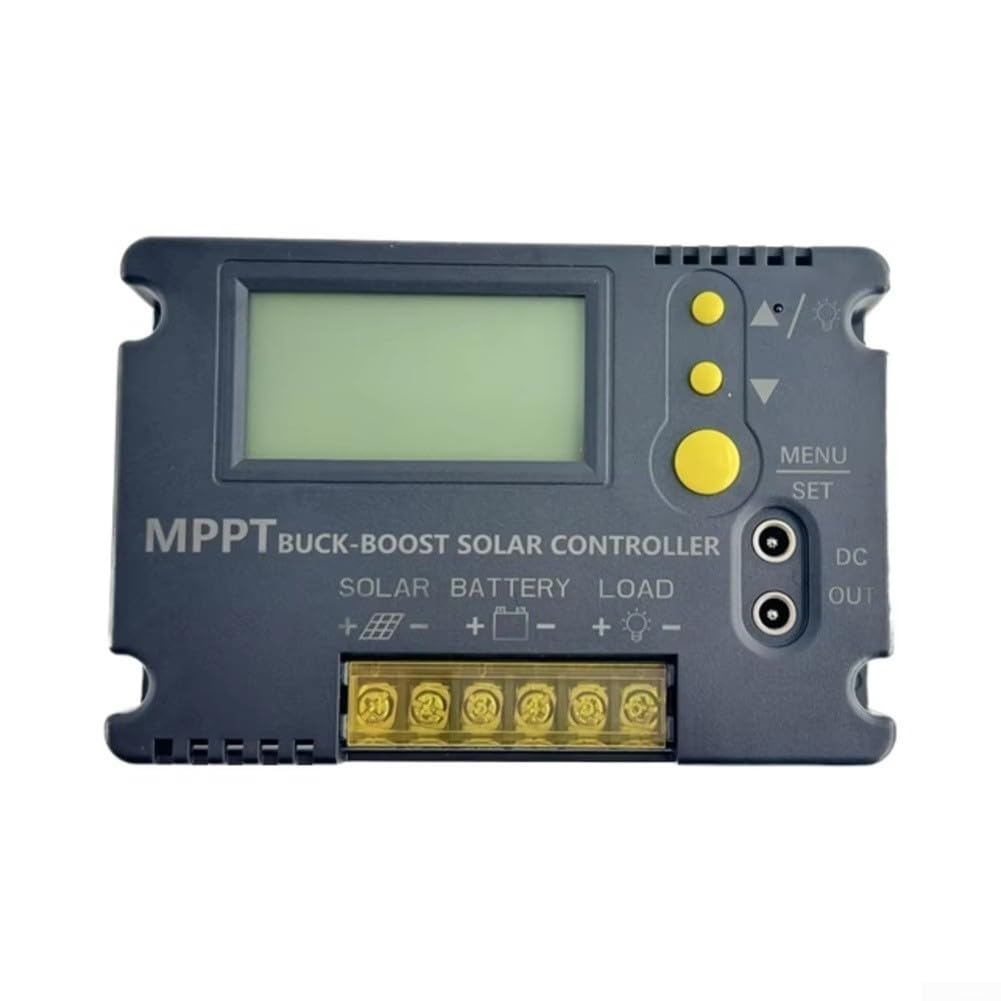 MPPT para regulador de carga solar, 10 A, automático, ABS, MPPT, regulador solar 10 A, para regulador de carga MPPT, regulador de carga MPPT, 10 A, para controlador solar, función de litio MPPT