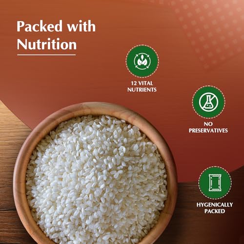 Image of Amazon Brand - Vedaka Dosa Rice | 1 Kg| Ideal For Dosas batter | Hygienically Packed | No added preservatives