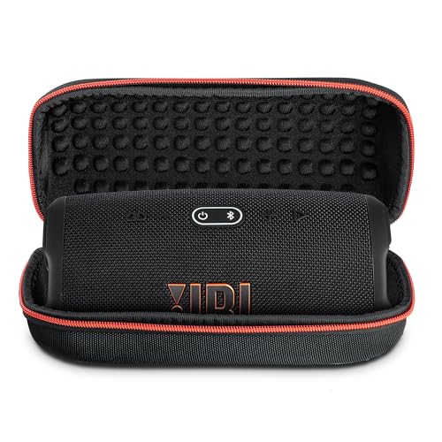 Image of JBL Charge 5 Wireless Bluetooth Speaker (Black) | Rugged IP67 Waterproof Outdoor Audio with Deep Bass & 20H Playtime | Includes Protective Travel Case for Beach, Hiking, Camping, and More
