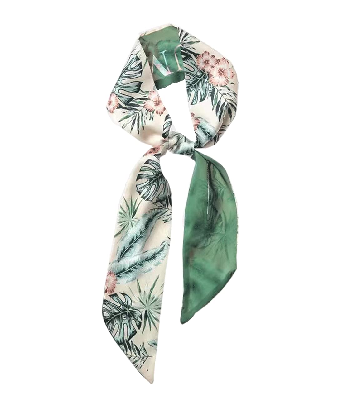 Versatile Silk Like Skinny Scarf Narrow Neckerchief Women’s Fashion Bag Ribbon Scarf Headbands Trendy Fairyland Hair Band