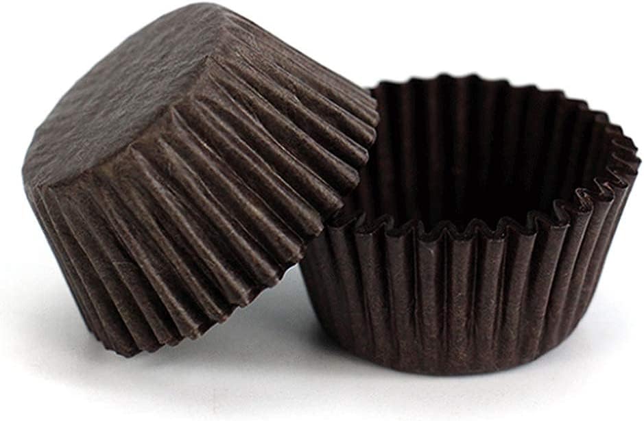 Brown Pure Color Paper Cake Cupcake Liner Baking Muffin Box Cup Case Party Tray Cake Mold Cake Decorating Tools