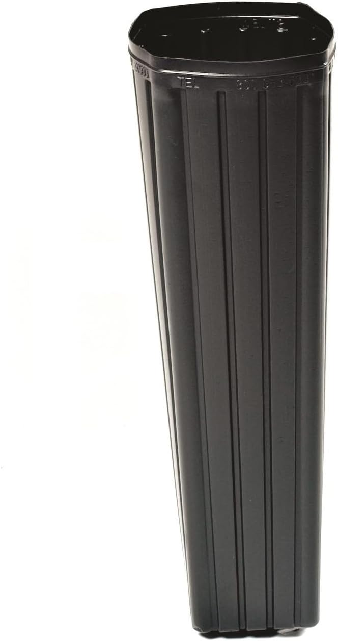 Stuewe & Sons – TP414 Tall Treepot – 4” x 14” Square Pots – 60 Pack