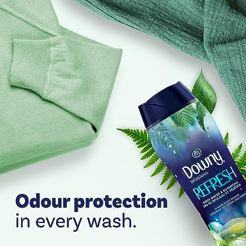Image of Downy Infusions In-Wash Laundry Scent Booster Beads, REFRESH, Botanical Florals and Birch Water Scent, 24 Ounce (Pack of 4)