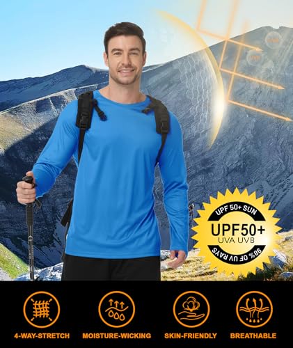 Pack de 3 camisas hombre UPF 50+ con 68% de descuento