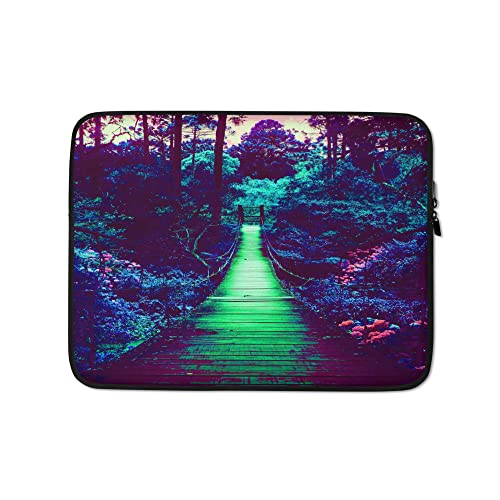 Funda para portátil Neon Night Forest Walk miniatura 1