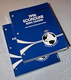 econoline ford 1970  1996 Ford Econoline OEM Service Manuals (Powertrain Drivetrain Body Chassis, 2 Volume Set)