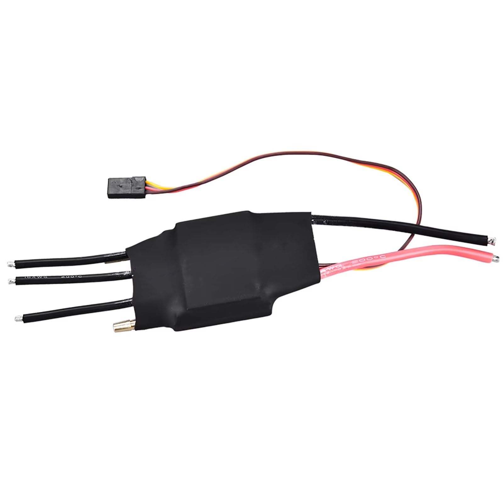 para Controlador Velocidad Eléctrico Refrigeración por Agua ESC Sin Escobillas 60A con 5V/3A UBEC RC Modelo Accesorio Modificado Orugas Repuesto RC Controlador ESC