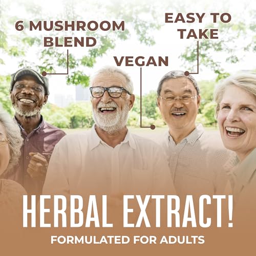 Maryruth Organics MUSHROOMCOMPLEX Usda Organic Mushroom Complex By Maryruth'S | Herbal Liquid Drops | Mushroom Supplement | Lion'S Mane | Reishi Mushroom | Shiitake Mushrooms | Non-Gmo | Vegan | Alcohol Free Tincture thumb #1