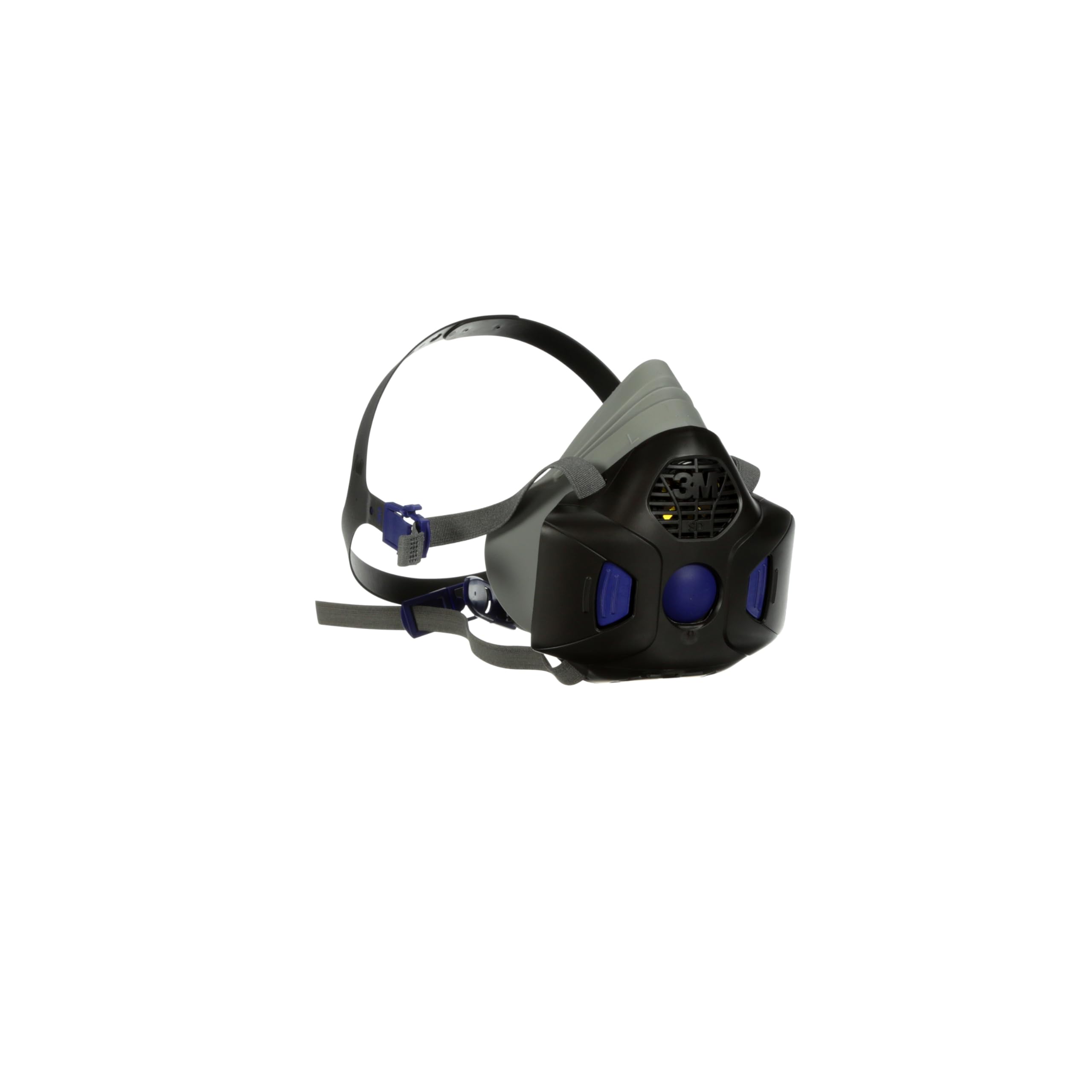 3M Secure Click Halbmaske mit Sprechmembran HF-803SD, Gr. L, dunkelgrau