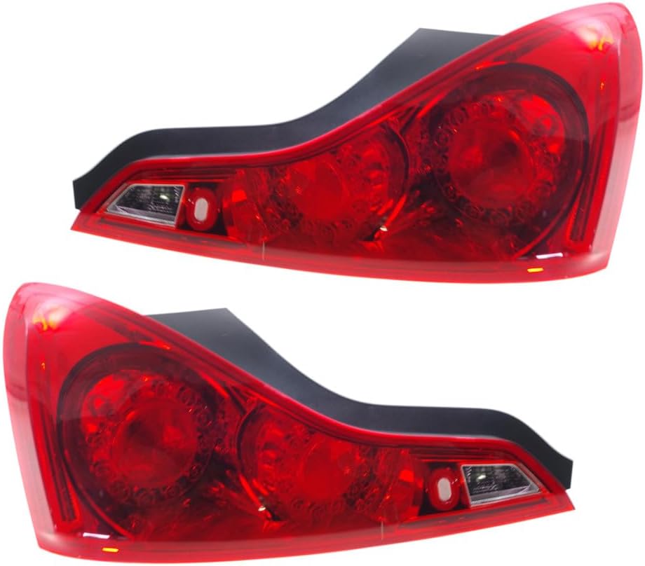 KarParts360 Tail Light For Infiniti Q60 2014 2015 Passenger Side | Replacement For IN2801122 | 26550-JL00B